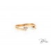 18К  Розово Злато Диамантен Годежен Пръстен Bloom Jewellery